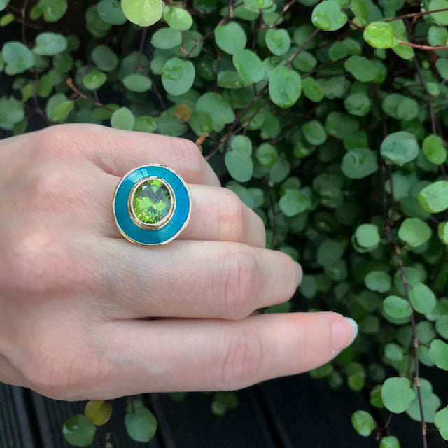 Mermaid Aurora Ring