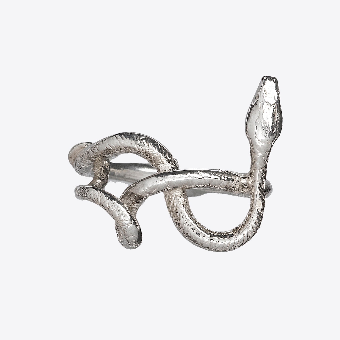 Wadjet Twisted Snake Ring