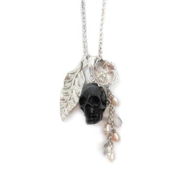 Black Skull Charm