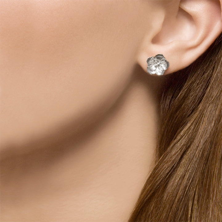 Cherry Blossom Stud Earrings
