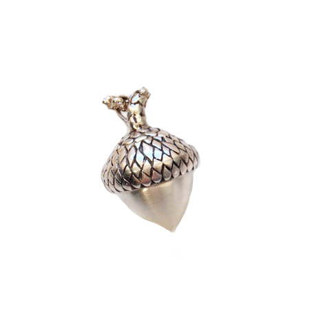 The Oak Tree Medium Brass Acorn Charm