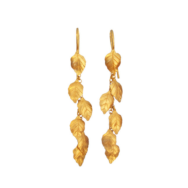 Summer Leaves Dangling Earrings