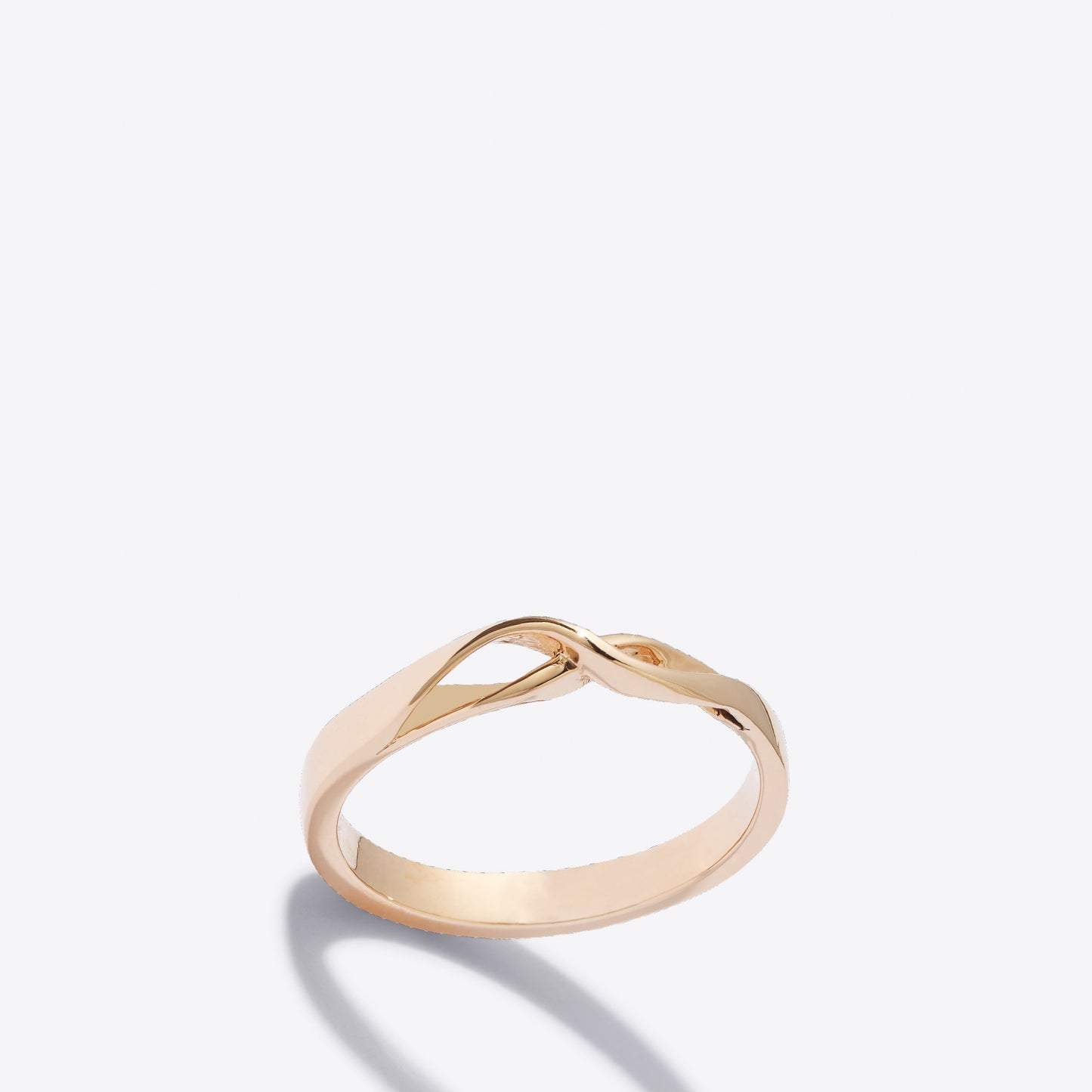 Infinity Gold Wedding Band