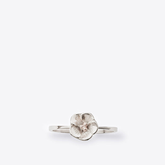 Single Small Cherry Blossom Ring