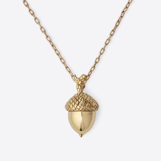 The Oak Tree Large Acorn Necklace