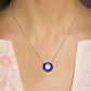 Aegean Blue Diamond Aurora Necklace