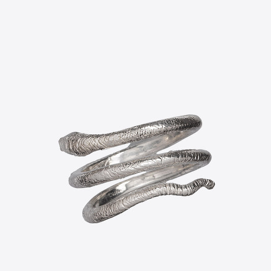 Wadjet Coiled Snake Ring