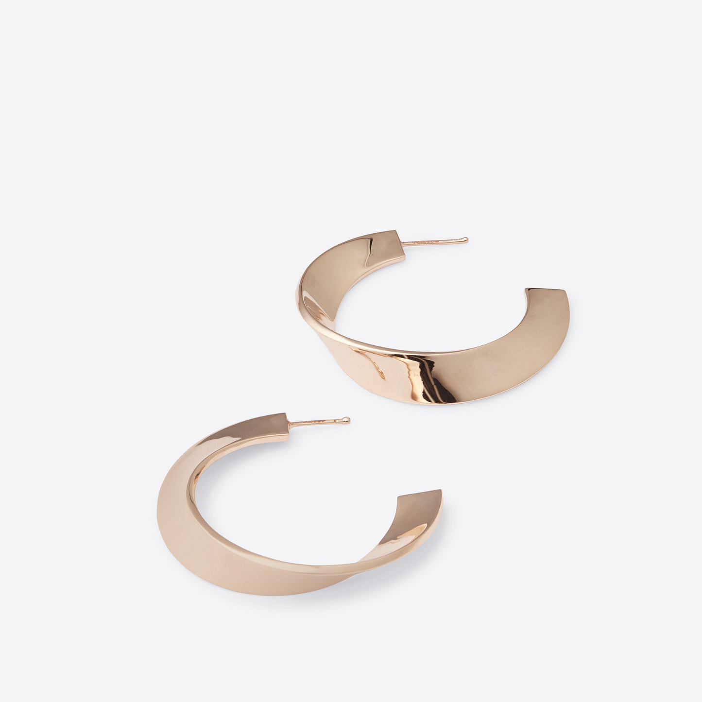 Mobius Hoop Earrings