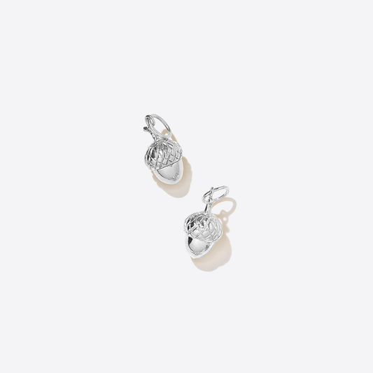 The Oak Tree Small Silver Acorn