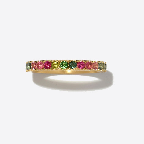 Wedding Band Tourmaline