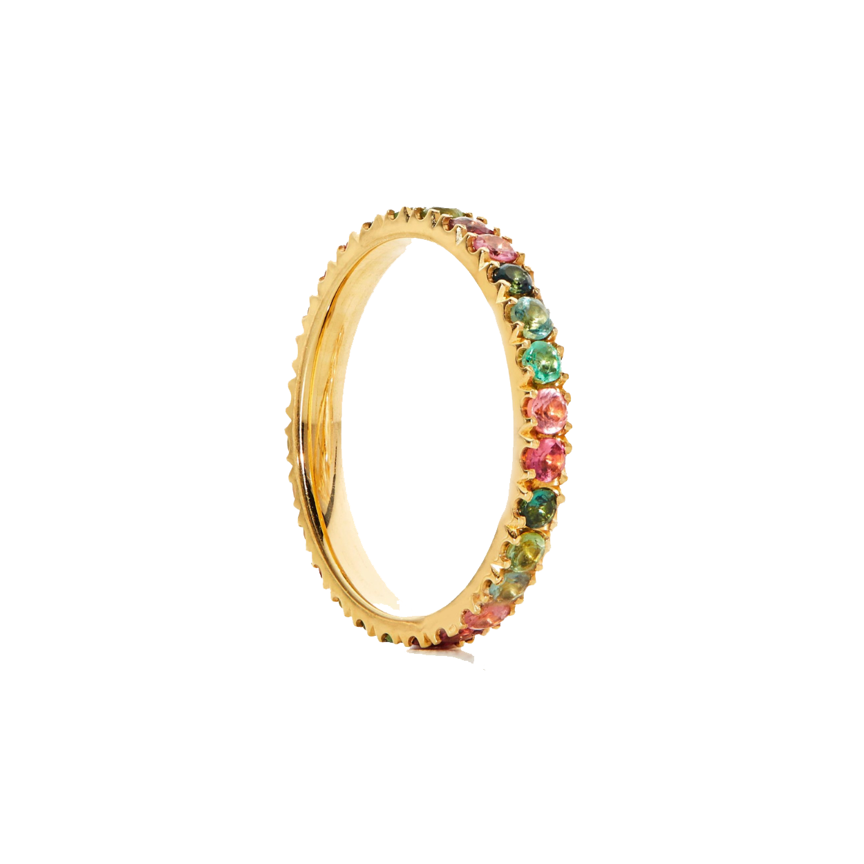 Wedding Band Tourmaline