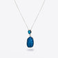 Turquoise and Faience Scarab Pendant