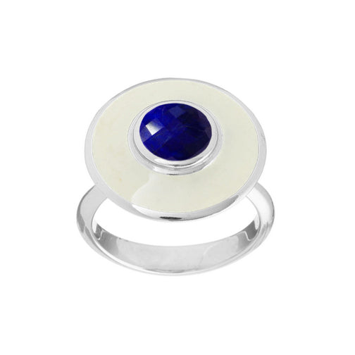 Angelic White Aurora Ring