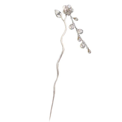 Cherry Blossom Pearl Hairpin