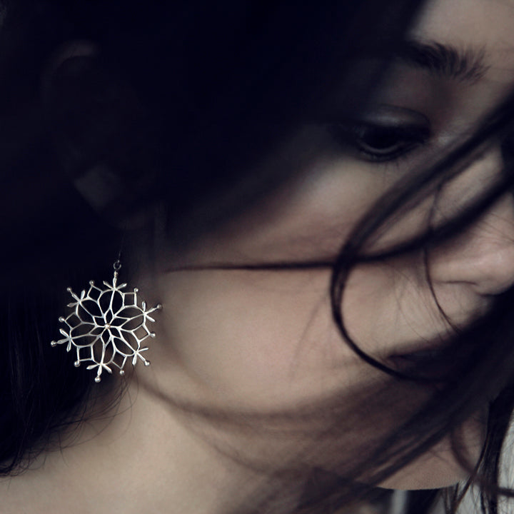 Classic Snowflake Earrings
