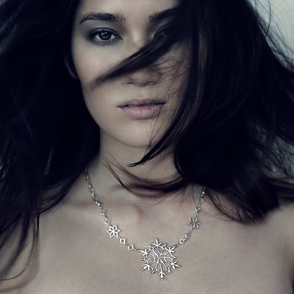 Classic Snowflake Necklace