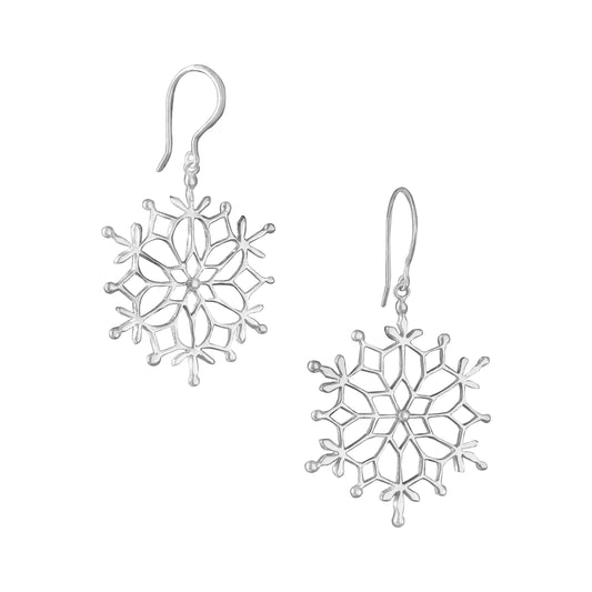 Classic Snowflake Earrings