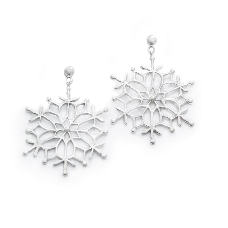 Classic Snowflake Earrings
