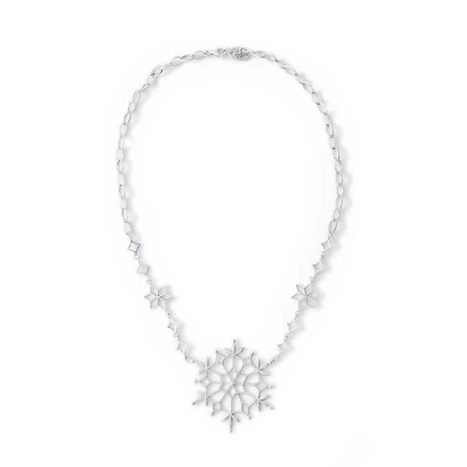 Classic Snowflake Necklace