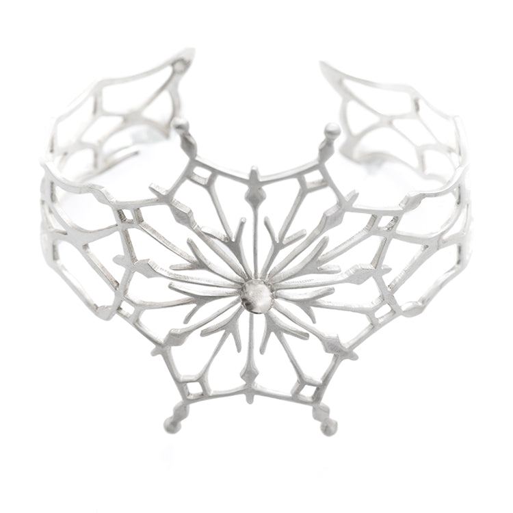 Crystal Snowflake Cuff