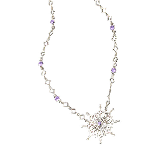 Crystal Snowflake Necklace
