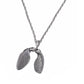 Maple Helicopter Pod Necklace in Sterling Silver