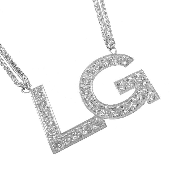 Your Own Lady Gaga LG necklace