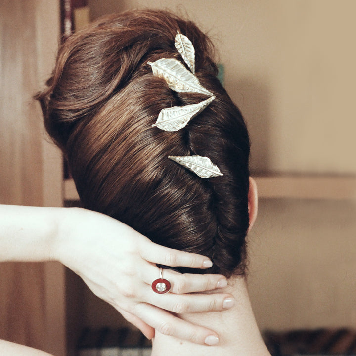 Autumn Leaf Hair pin