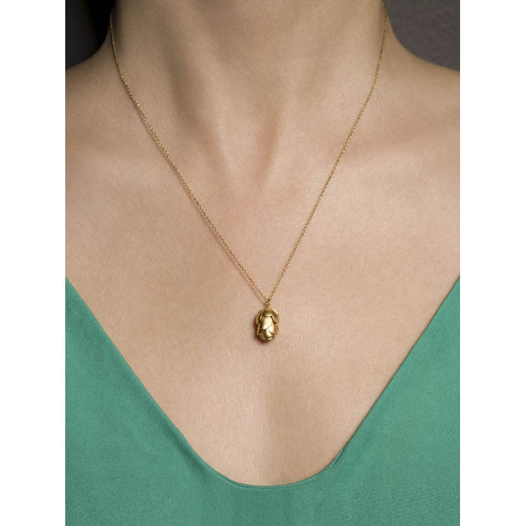 Fresh Accessories Necklace Pinecone Gold – Spoilt Boutique