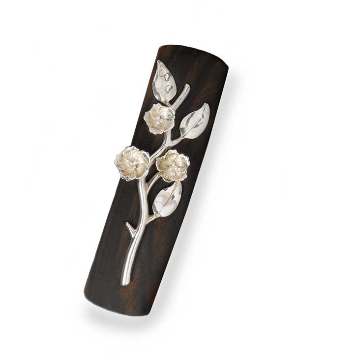 Cherry Blossom Wood Clip