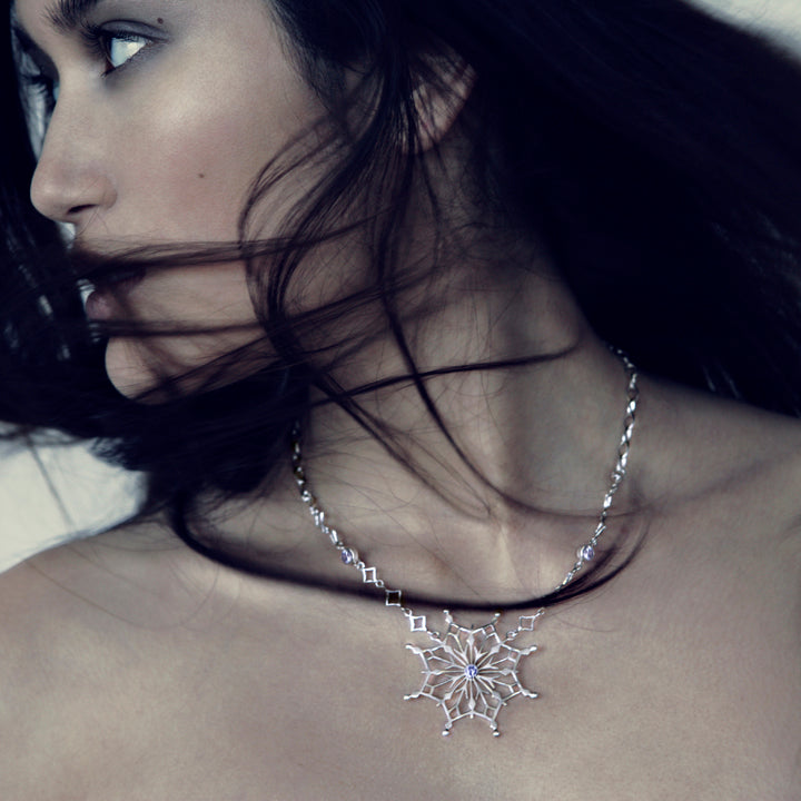 Crystal Snowflake Necklace